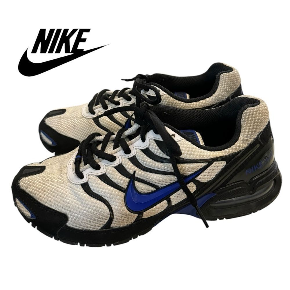 Nike Air Max Torch 4 White Hyper Blue Men's Sneakers 7.5